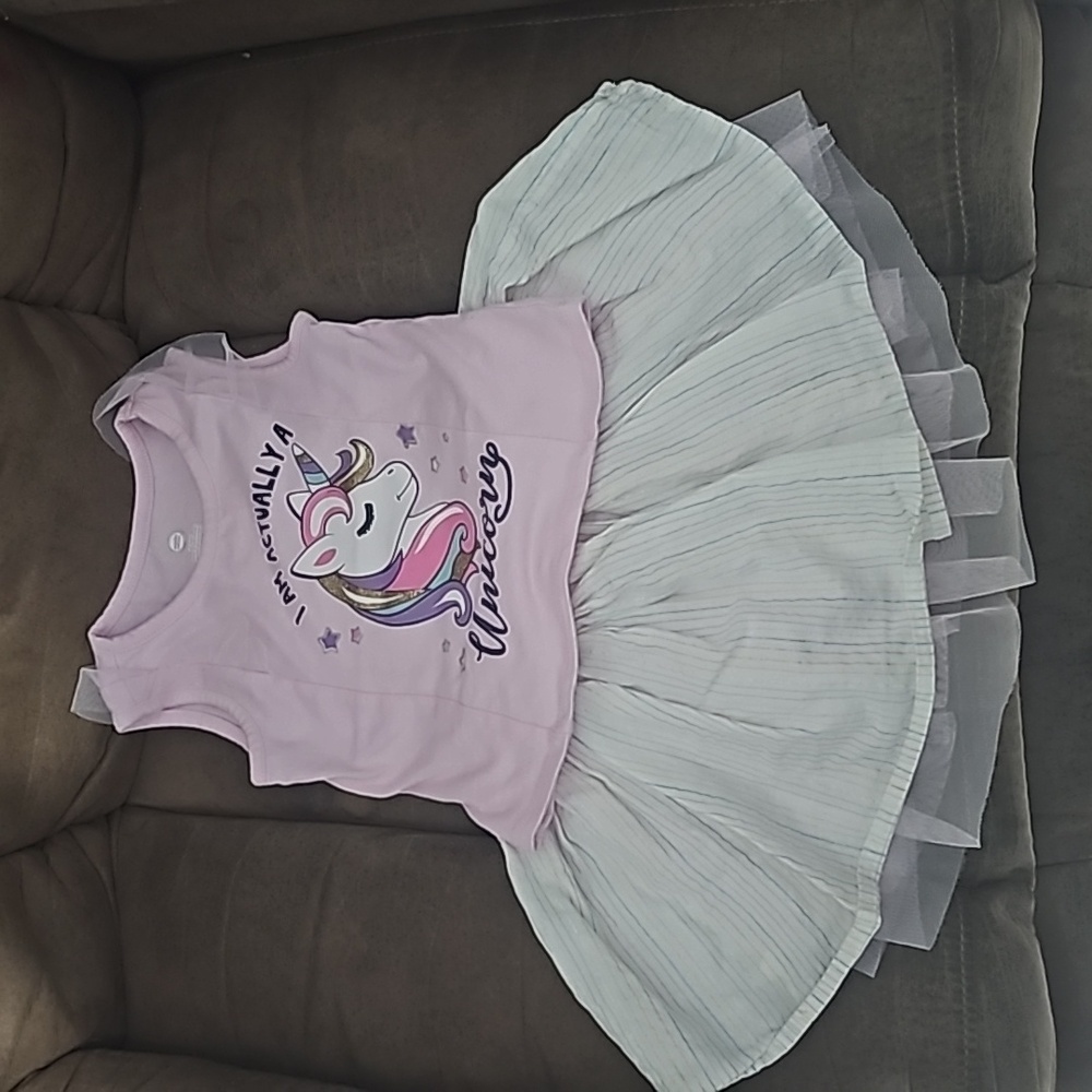 Baby Girl Shirt and Dress Set Size 3T